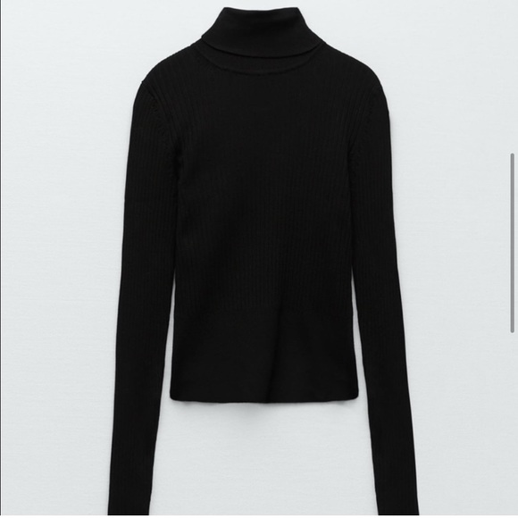 Zara Ribbed Knit Sweater - Picture 3 of 6